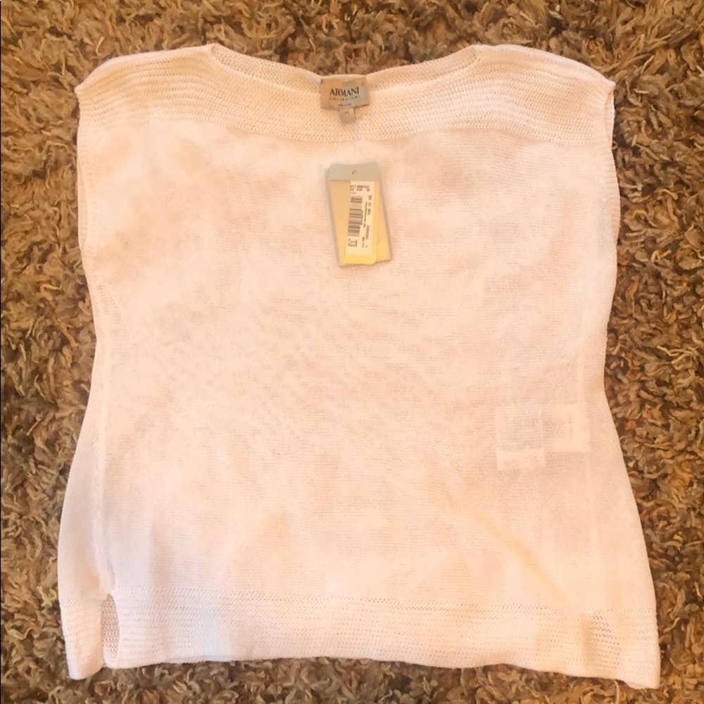 Armani Collezioni Knit Shell NWT